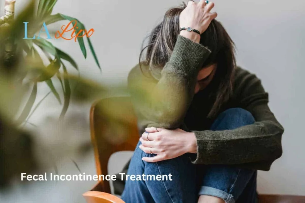 woman worried about fecal incontinence diet Bedfordshire