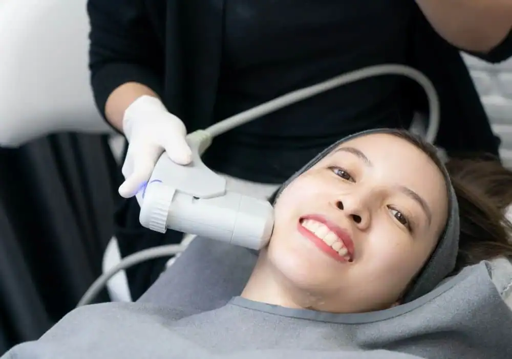 HIFU treatment Bedfordshire in progress