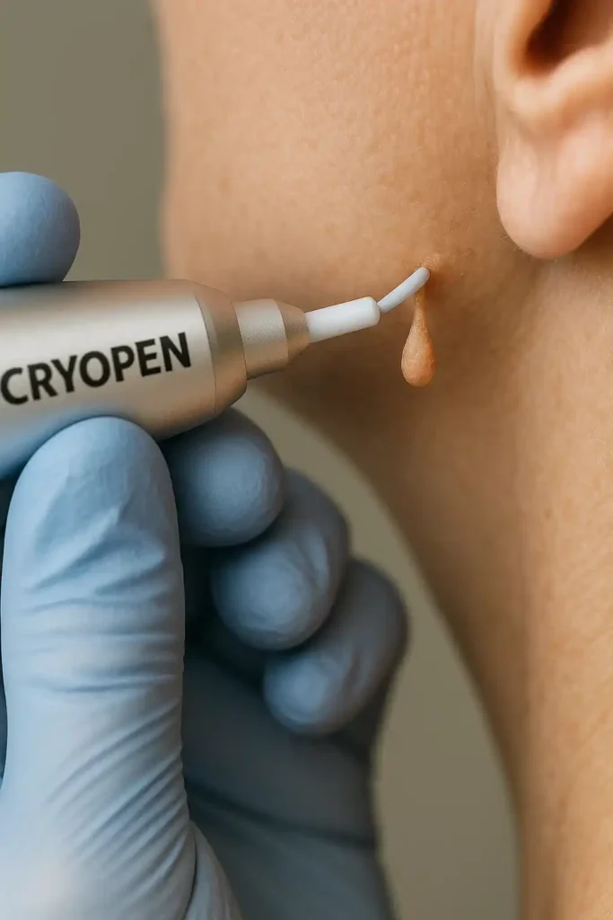 Cryopen for skin tags removal Bedfordshire speak to our team today!