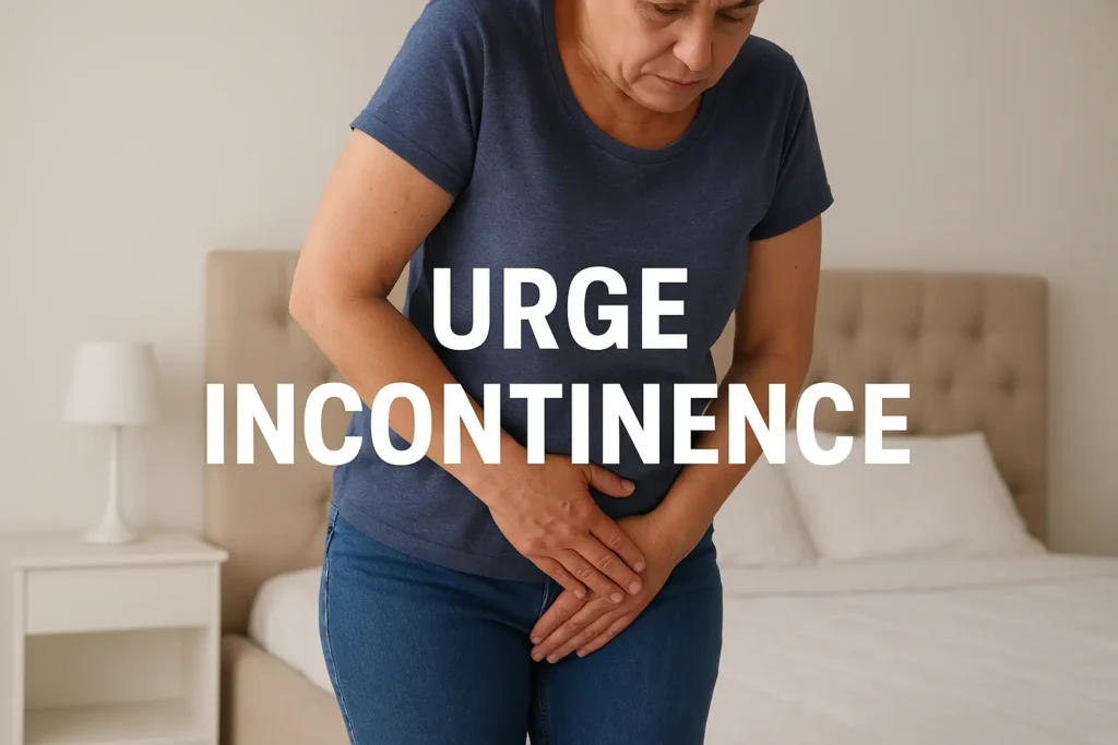 how to manage urge incontinence Bedfordshire symptoms