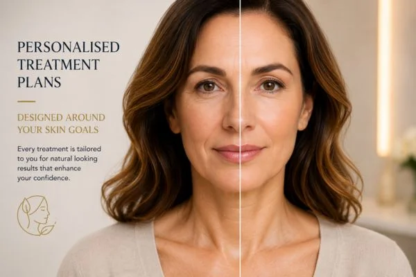 Before and after results of Collagen Lift Therapy Bedfordshire