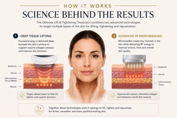 Why choose The ultimate skin tighten treatment Bedfordshire